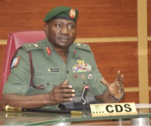 We’ll go against anyone doing anything negative against govt – Chief of Defence Staff