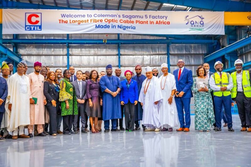 Coleman Wires Commissions Africa’s Largest Fibre Optic Cable Factory in Ogun State | Tech | Business