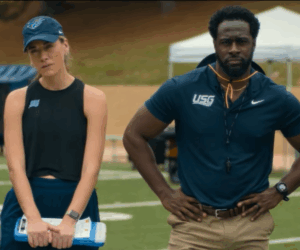 Playing Glen Powell’s coaches in Chad Powers wasn’t easy, stars from the new Disney+ show admit ‘it was definitely a challenge’