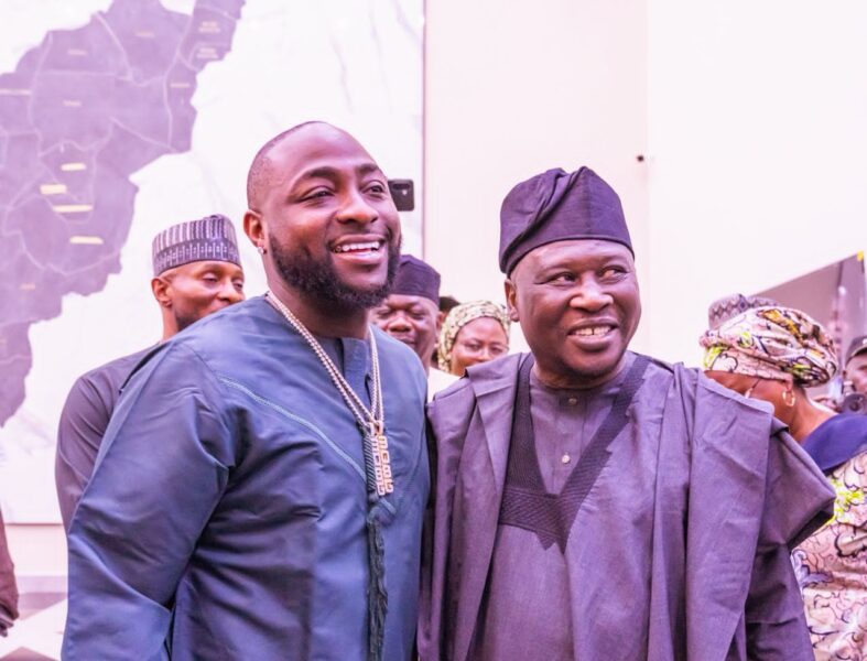 PHOTOS: Fintiri Hosts Davido Ahead Yola Concert