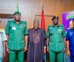 Defence Minister Badaru Meets New Service Chiefs – Arise News