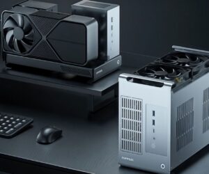 Topfeel’s crazy new eGPU dock literally lets you stack a GPU and mini PC into one powerful cube