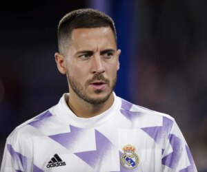 EPL: Eden Hazard reacts as he’s inducted into Premier League Hall of Fame