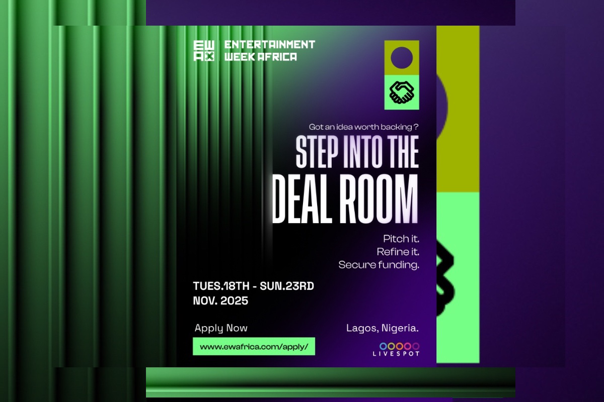 Entertainment Week Africa’s Deal Room Offers ₦25M to Creative Tech Startups