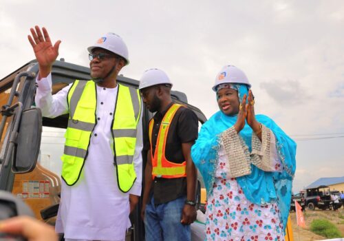Wike lights up Abuja with anit-vandalism streetlights