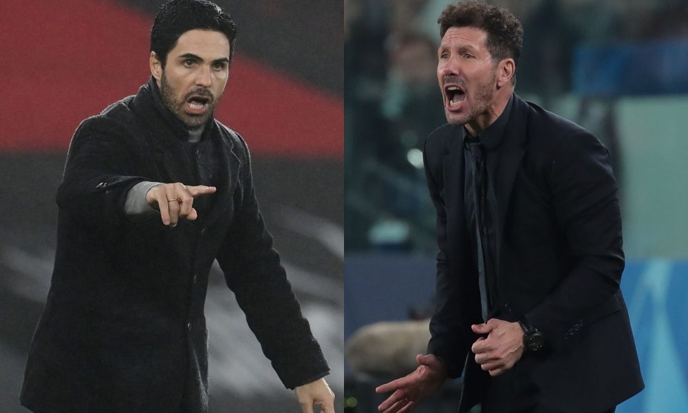 Mikel Arteta Praises Diego Simeone Ahead Of Arsenal’s Champions League Clash With Atletico Madrid