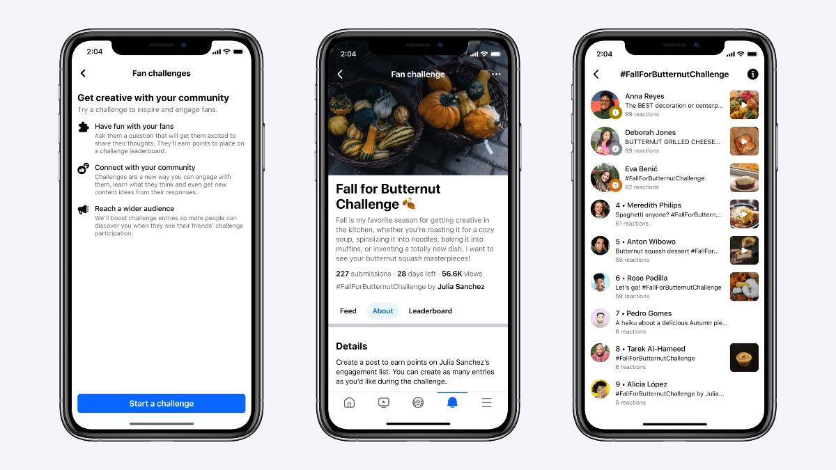 Facebook Launches Fan Challenges, Custom Badges to Boost Creator-Fan Engagement