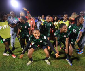Nigeria’s Flamingos rout Samoa 4-0 to reach last 16 in 2016 FIFA U17 Women’s World Cup finals
