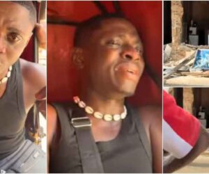 “Why only me?” – Igbo man cries after LASG reportedly demolishes his shop