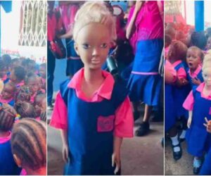 Drama as woman enrolls doll in school, names it Mary