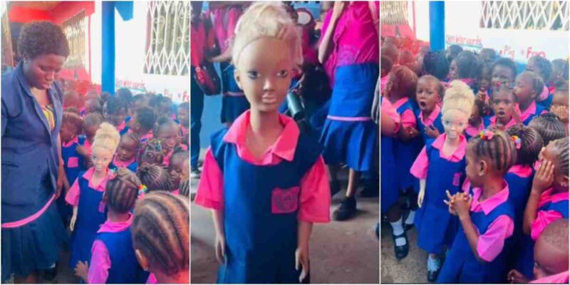 Drama as woman enrolls doll in school, names it Mary