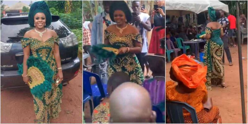 “Nothing do my shoulder” – 35-year-old lady celebrates as she finally finds someone to marry her