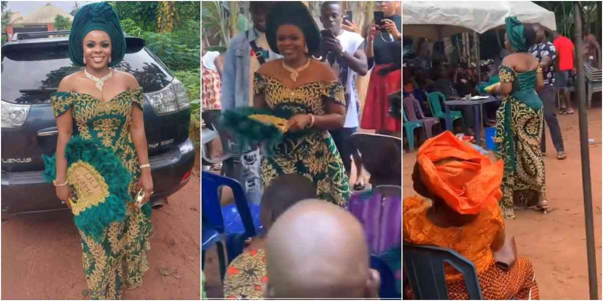 “Nothing do my shoulder” – 35-year-old lady celebrates as she finally finds someone to marry her