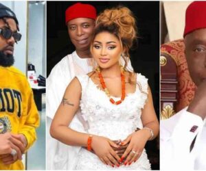 “You’re lucky you ran away” – Regina Daniels’ brother angrily calls out Ned Nwoko