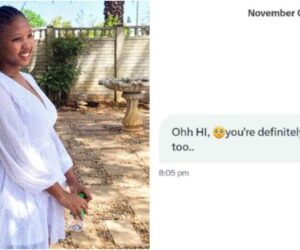 Lady shares viral chat of how she toasted her man