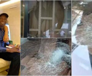 Ned Nwoko releases video of property Regina Daniels allegedly destroyed