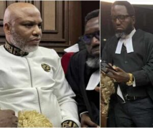Court remands Nnamdi Kanu’s brother, lawyer, 10 in Kuje prison following protest