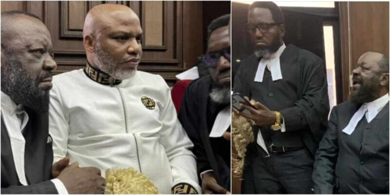 Court remands Nnamdi Kanu’s brother, lawyer, 10 in Kuje prison following protest