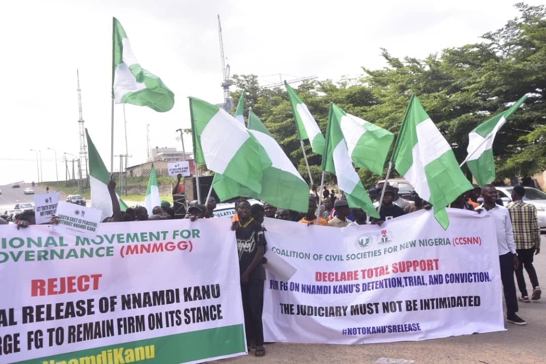 #FreeNnamdiKanuProtest: What Happened To The Sane Clime?