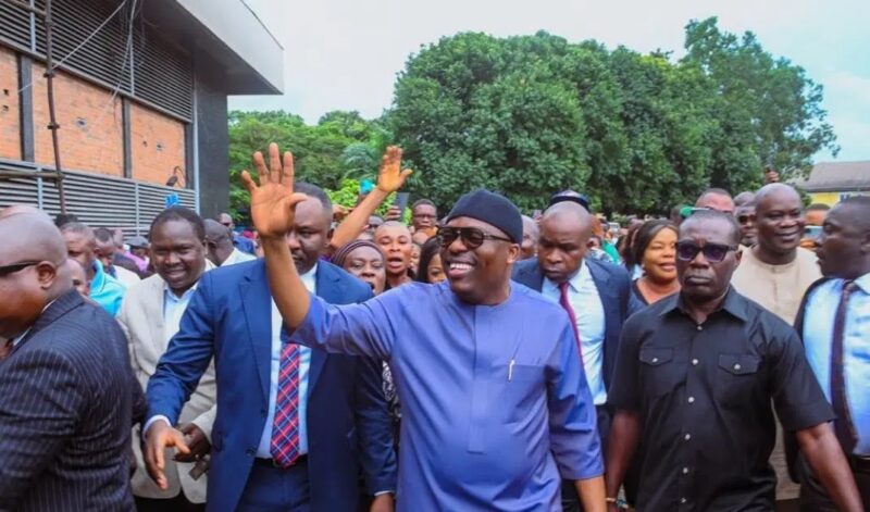 Fubara orders immediate renovation of Rivers Secretariat after fire incident