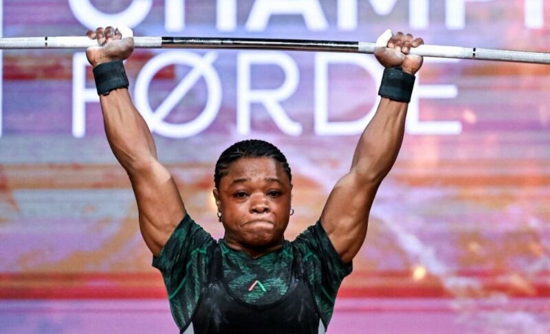 Nigeria’s Rafiatu Folashade Lawal sets record at world weightlifting championships