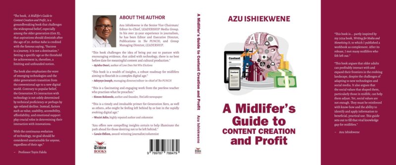 Azu releases new book on midlifers, technology