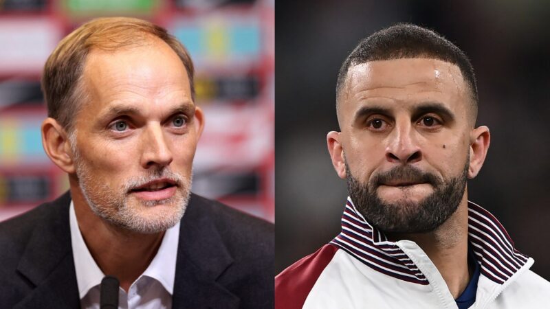 Coach Thomas Tuchel reveals England star Kyle Walker’s international career is ‘over’