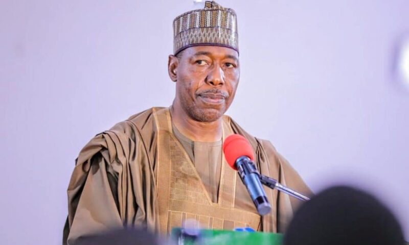 I Was Informed That Boko Haram Now Use Drones – Gov Zulum Raises Alarm