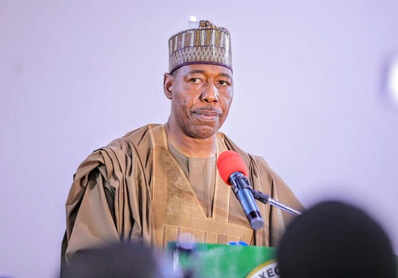 Attacks: Zulum Laments Intelligence Failure, Shocked Over Boko Haram’s Use Of Drone