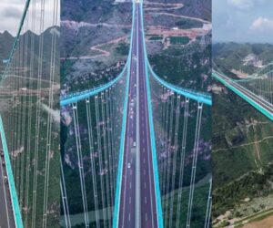 China opens world highest bridge standing over 2,000 feet above river