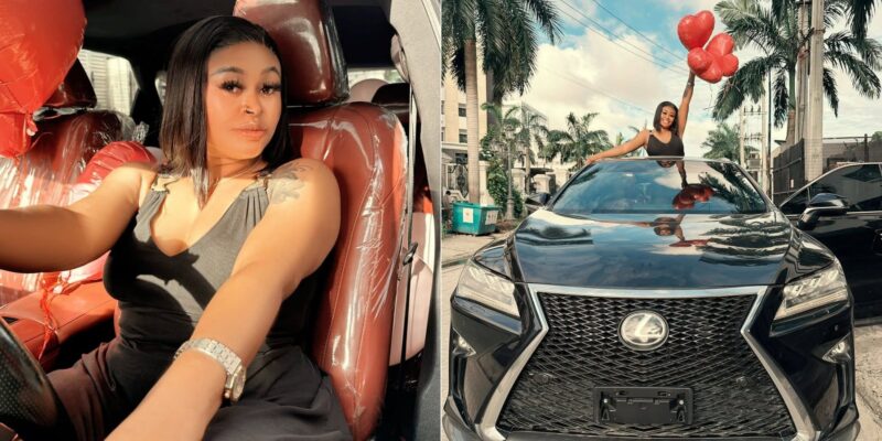 Sarah Martins slams troll over comment about her BBL after flaunting new car