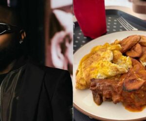 Davido goes ballistic on netizen who mocked his food