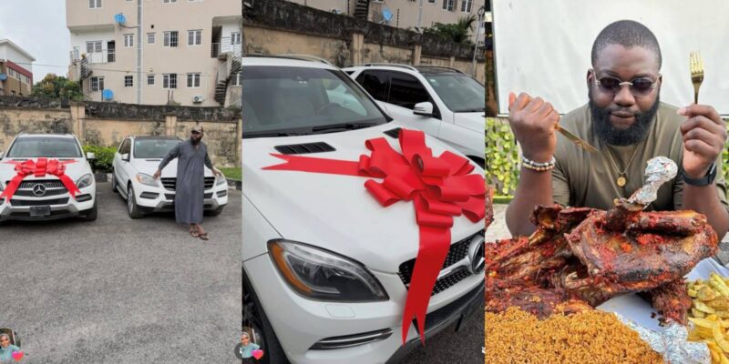 Food critic Opeyemi Famakin celebrates new multimillion-naira Benz