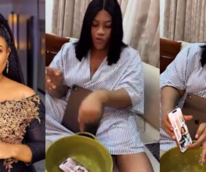 Nkechi drops 3m iPhone 17 in water to prove it’s real