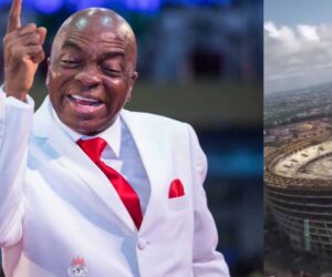 Bishop Oyedepo rejoices as 100k-capacity Ark auditorium nears completion