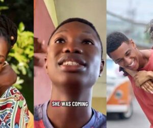 Man follows girlfriend to university out of love, ends up watching her date a 400L student instead