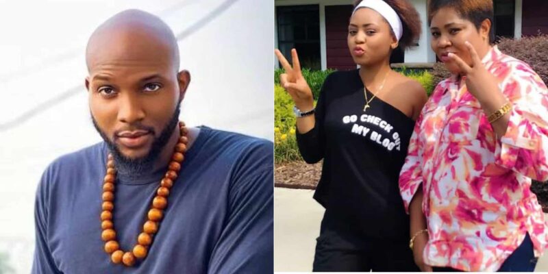 Tuoyo berates Regina Daniels’ mum for allowing her to get married in her teenage years