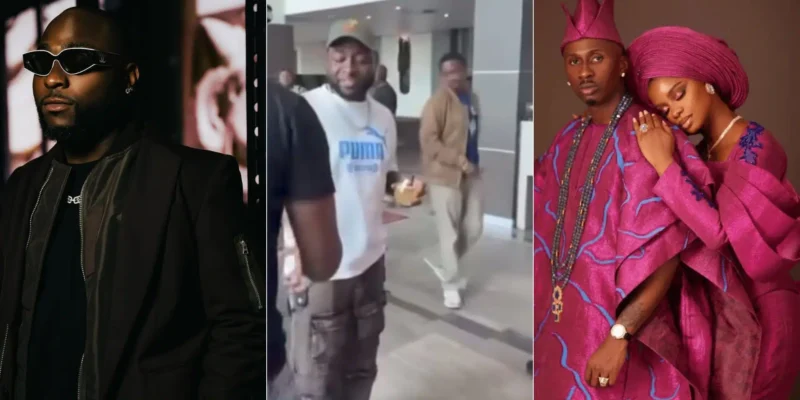 “Take Care Of My Sister” — Davido Tells Priscilla’s Husband Juma Jux