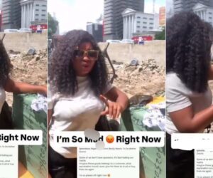 Businesswoman cries out as customs allegedly tamper with her goods, removes expensive items