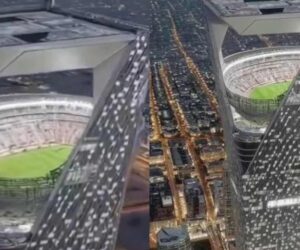 Saudi Arabia unveils plans to build world’s first ‘sky stadium’ 1,150 feet above the ground