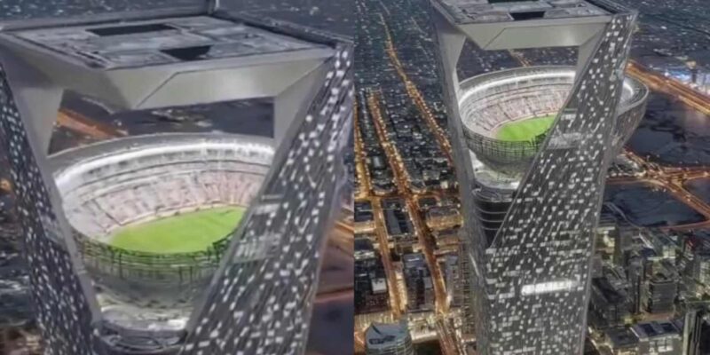 Saudi Arabia unveils plans to build world’s first ‘sky stadium’ 1,150 feet above the ground