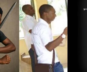 Students from three Oyo schools engage in sword fight in Ibadan