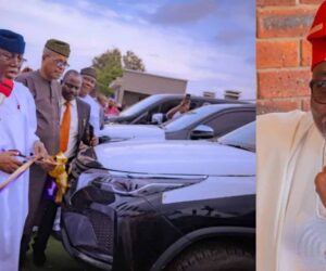 Aiyedatiwa surprises Ondo monarchs with brand-new Toyota SUVs