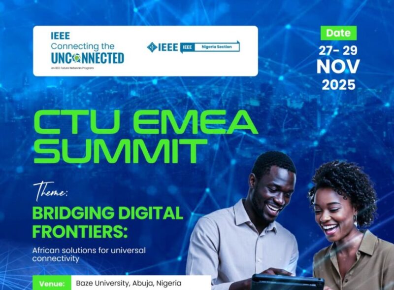Nigeria to Host First-Ever IEEE Connecting the Unconnected Africa Summit in 2025 | Tech | Business