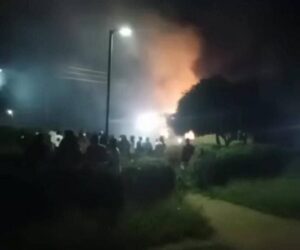 Fire Guts Gombe Varsity Student Hostel
