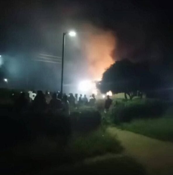 Fire Guts Gombe Varsity Student Hostel