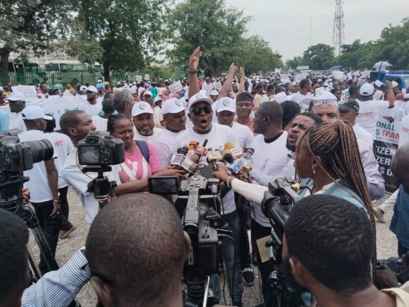 Coalition stages rally, demands end to petroleum sector sabotage
