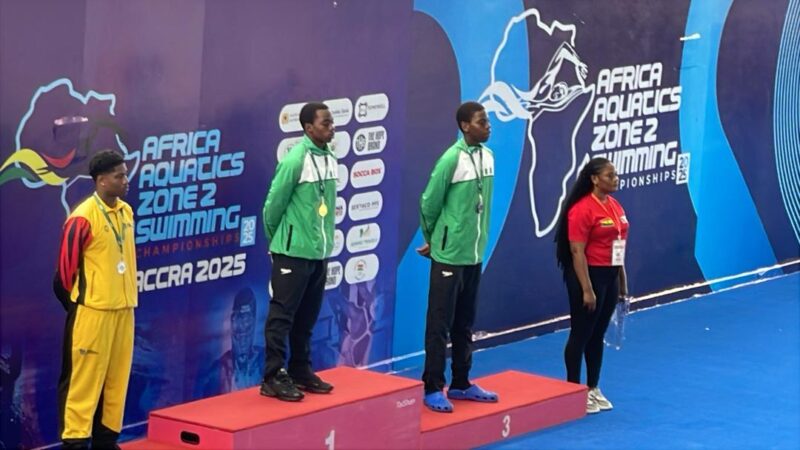 Africa Zone 2 Championship: Nigeria junior swimmers scoop 6 medals on opening day