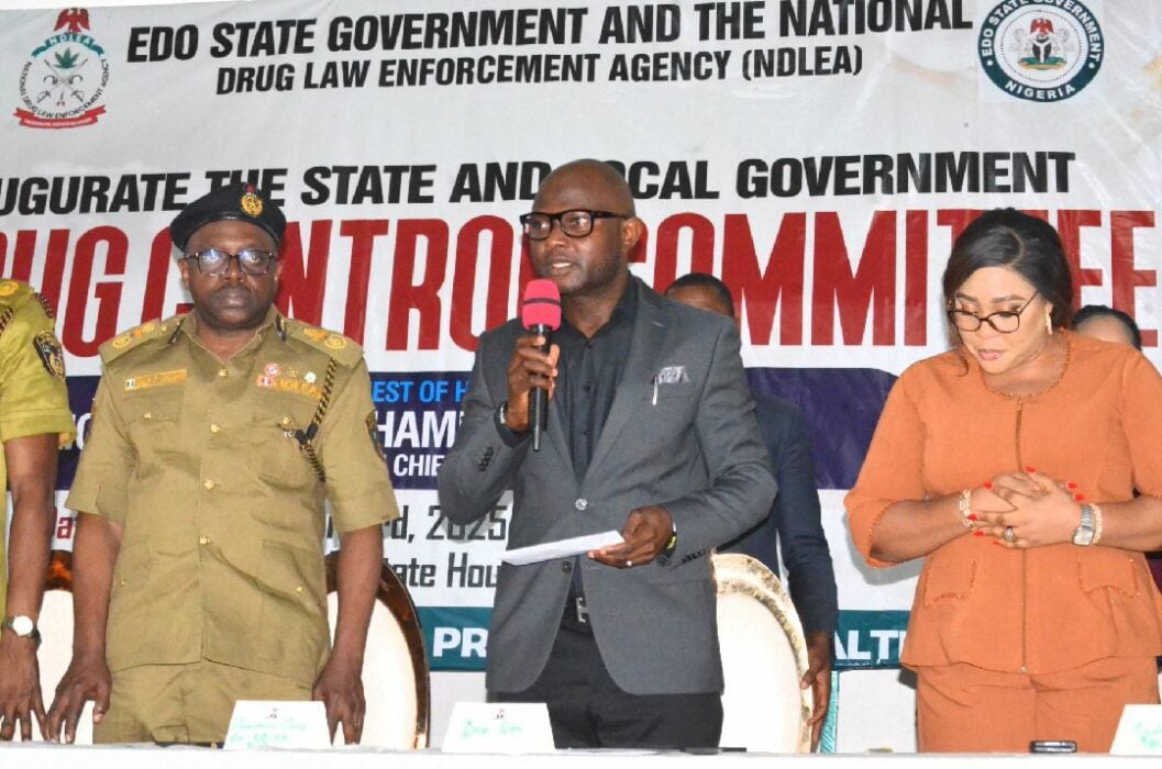 Okpebholo Inaugurates Committee Against Drug Abuse