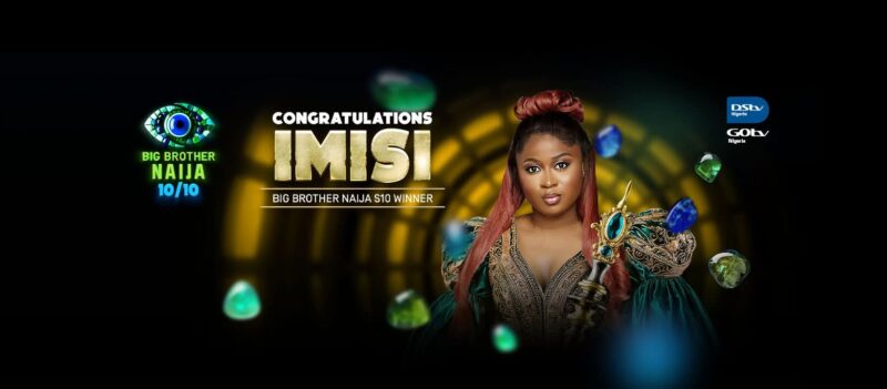Breaking: Imisi wins Big Brother Naija Season 10 in 2025